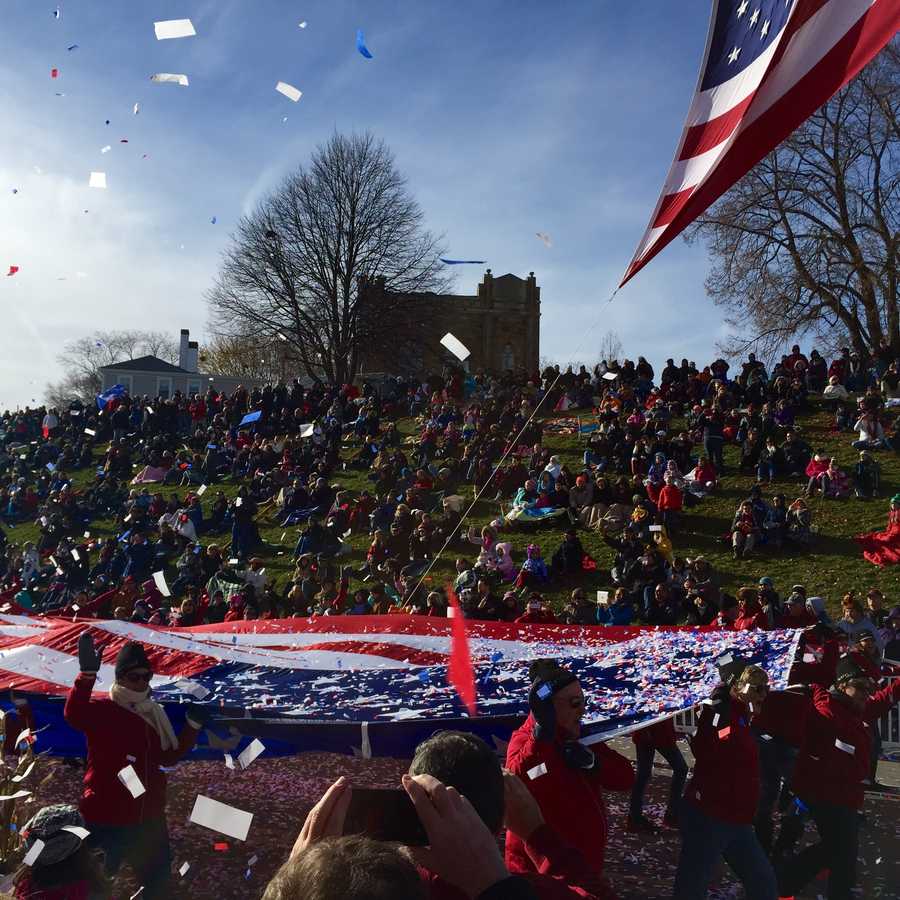 Photos EyeOpener team headlines Plymouth Thanksgiving parade