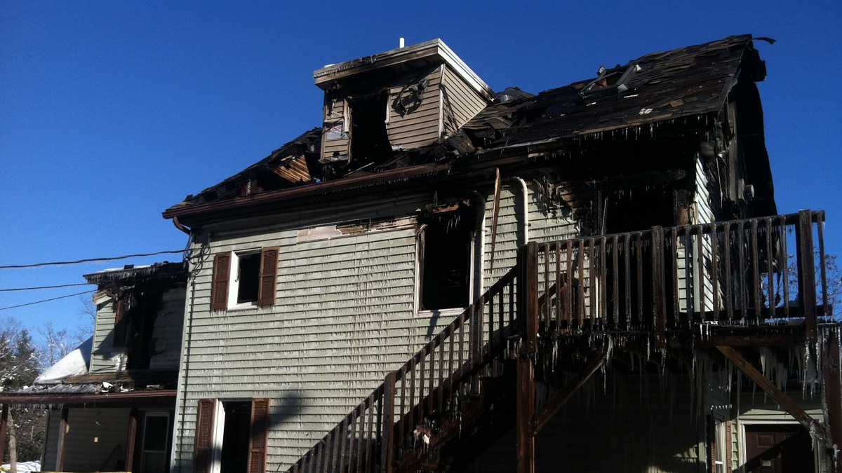 Fire Destroys Maine Apartment Complex