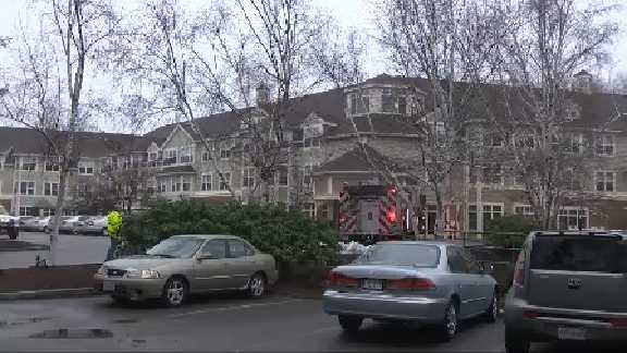 Woman dies after fire at assisted living center