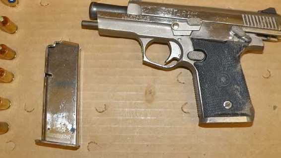 Man arrested, gun recovered following foot pursuit