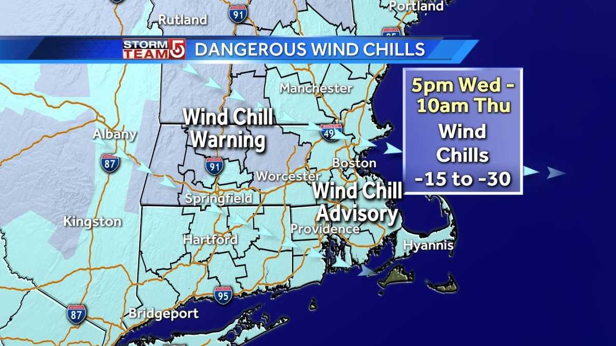 Dangerous wind chills What to expect, how to prepare