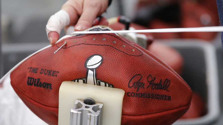 Preparing the Footballs for NFL Games