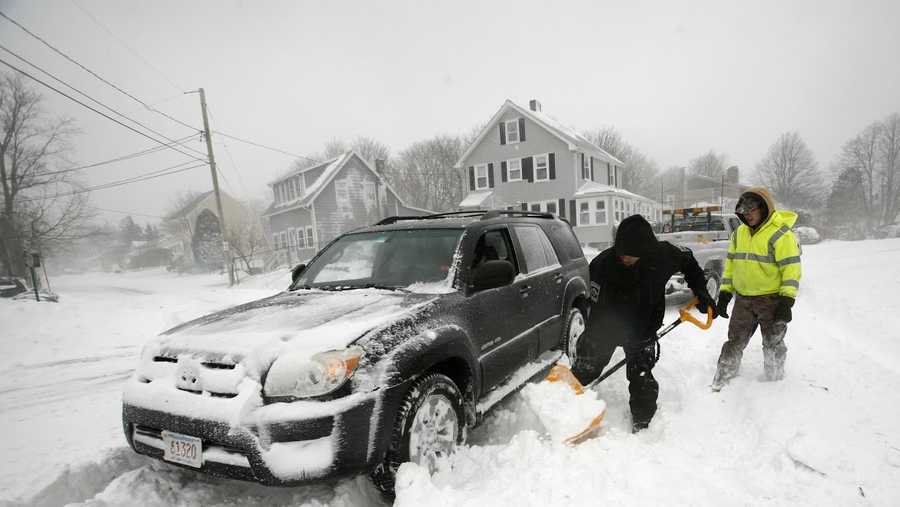 How much snow fell vs. how much was forecast?