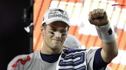 Super Bowl 2015: Here's How Tom Brady Celebrated the Patriots