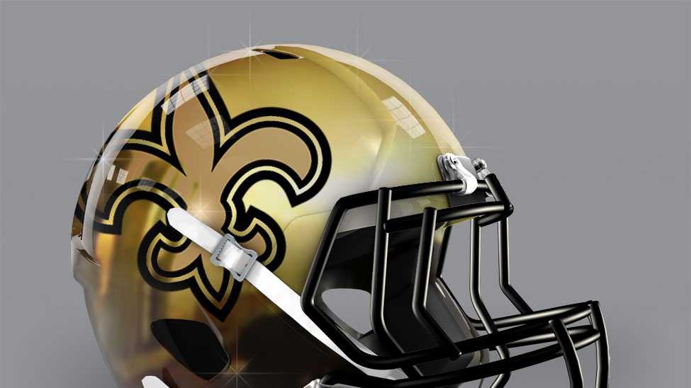 Designer gives NFL team helmets a bold makeover