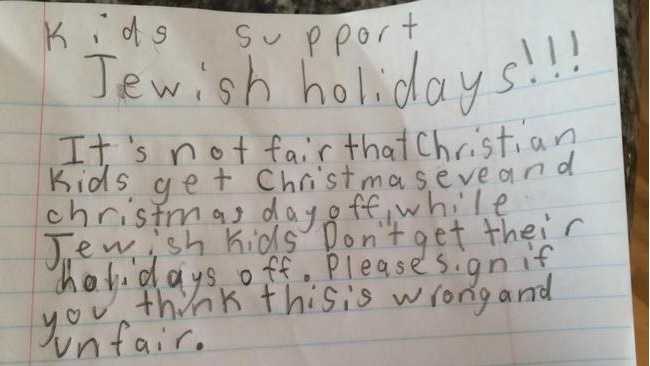 Parents upset after town drops religious holidays from school calendar
