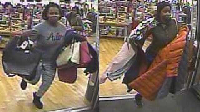 Police: Video shows women running from store with stolen items
