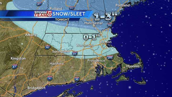 Sleet, freezing rain making for slippery roads
