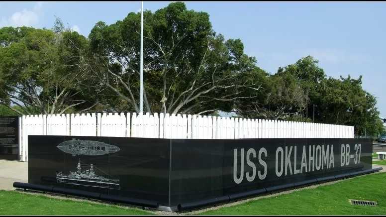 USS Oklahoma Memorial Hawaii