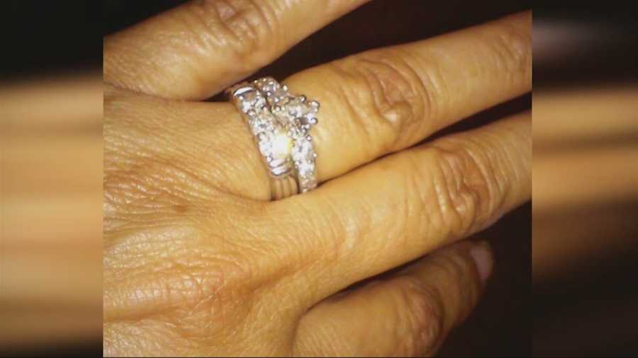 A Lowell resident came home Friday to find her wedding ring and a safe had been stolen.