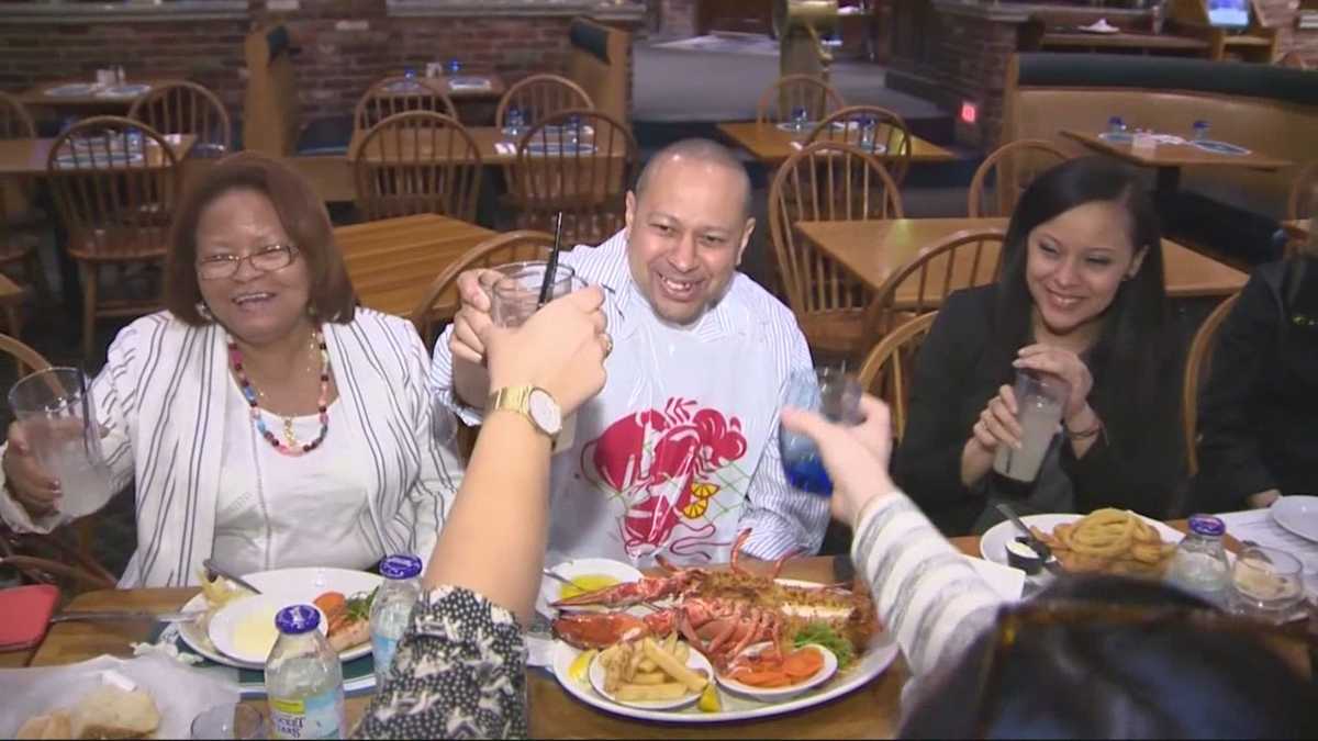 Lobster dinner for man freed after 21 years in prison