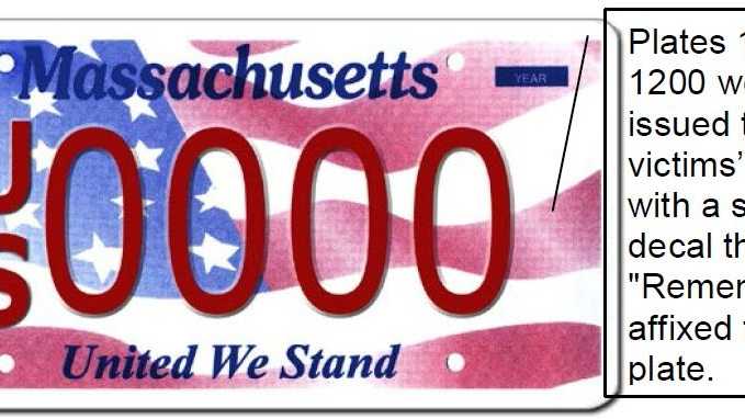Take a look: Massachusetts 48 license