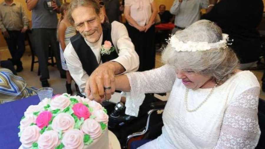 Terminally Ill Couple Falls In Love Marries In Hospice Care