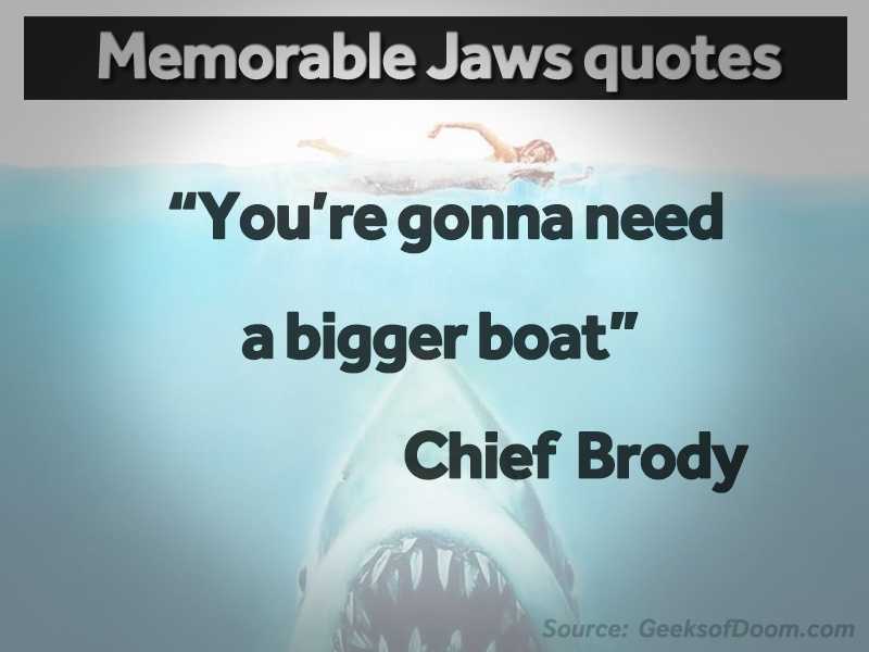 Jaws at 40 17 memorable movie quotes