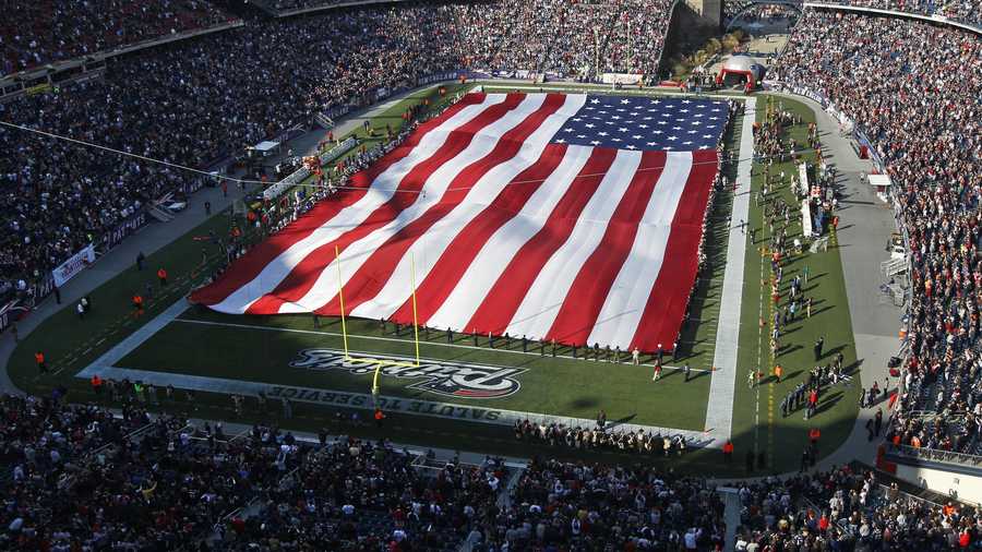 The Pentagon Pays the NFL Millions to Honor Veterans at Games