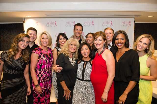 Tom Brady joins WCVB women at Kelley for Ellie fundraiser