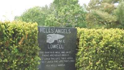 lowell hells angels death head graves history massachusetts biker motorcycle gang redmond lisa sun bloody legacy headstone club wcvb