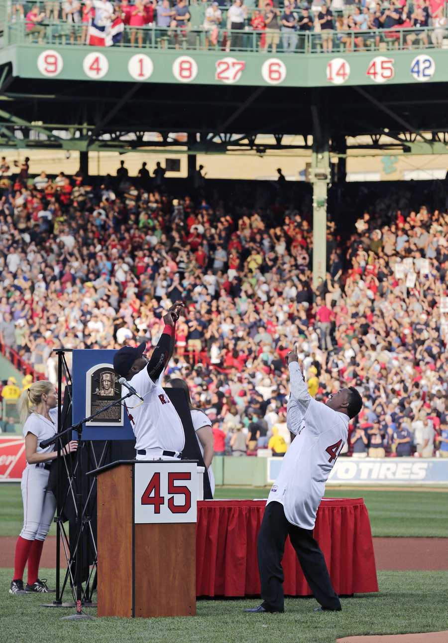 Red Sox to retire Pedro Martinez's No. 45 jersey on July 28