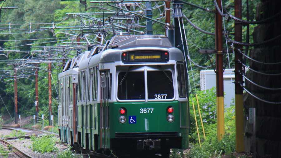 MBTA Green Line Trolley