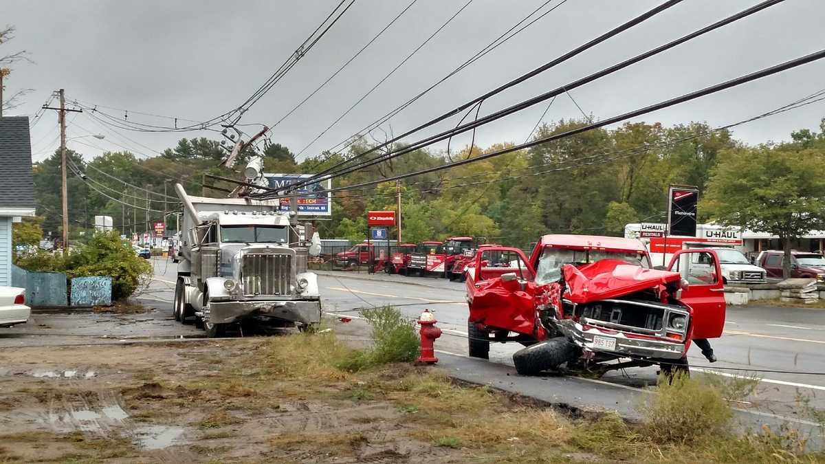 Tractor Trailer Accident Causes Power Outages