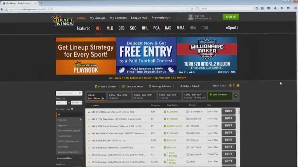 Scrutiny of fantasy sports sites like Bostonbased DraftKings grows