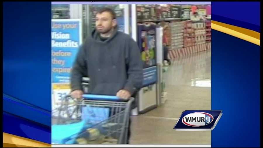 Police said they're looking for a man who stole thousands of dollars of baby formula from Walmart stores in Laconia and Tilton.