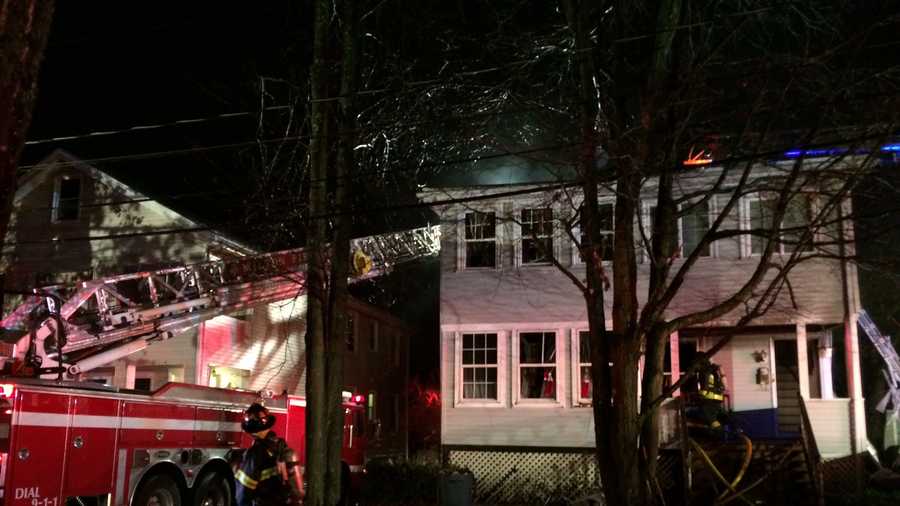 6-year-old home alone during Milton house fire