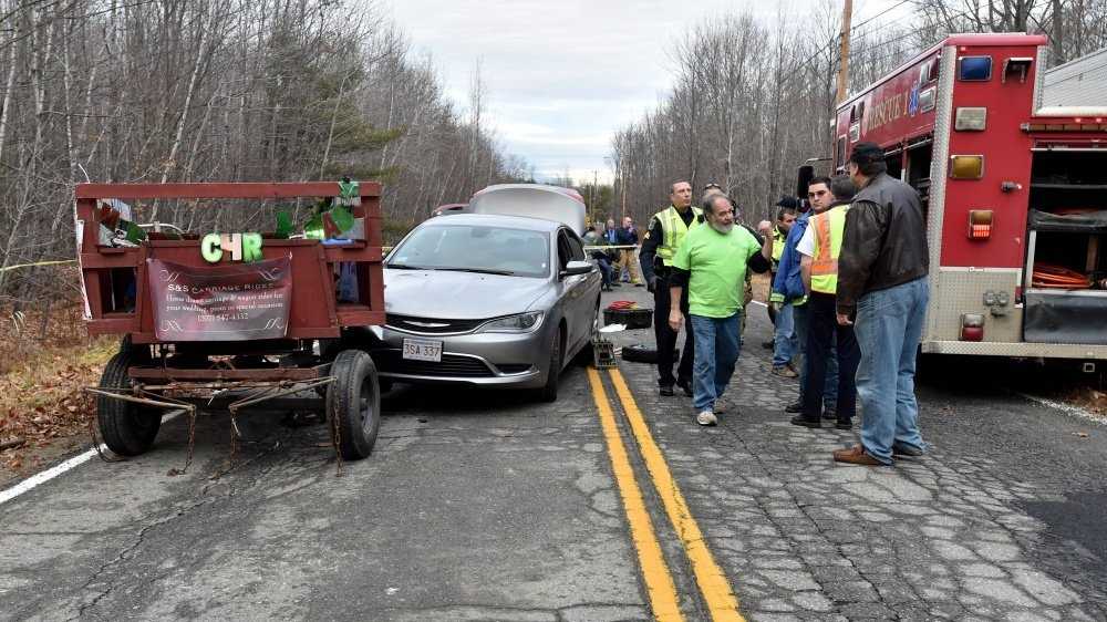 Police: Victim in Christmas Day carriage crash dies