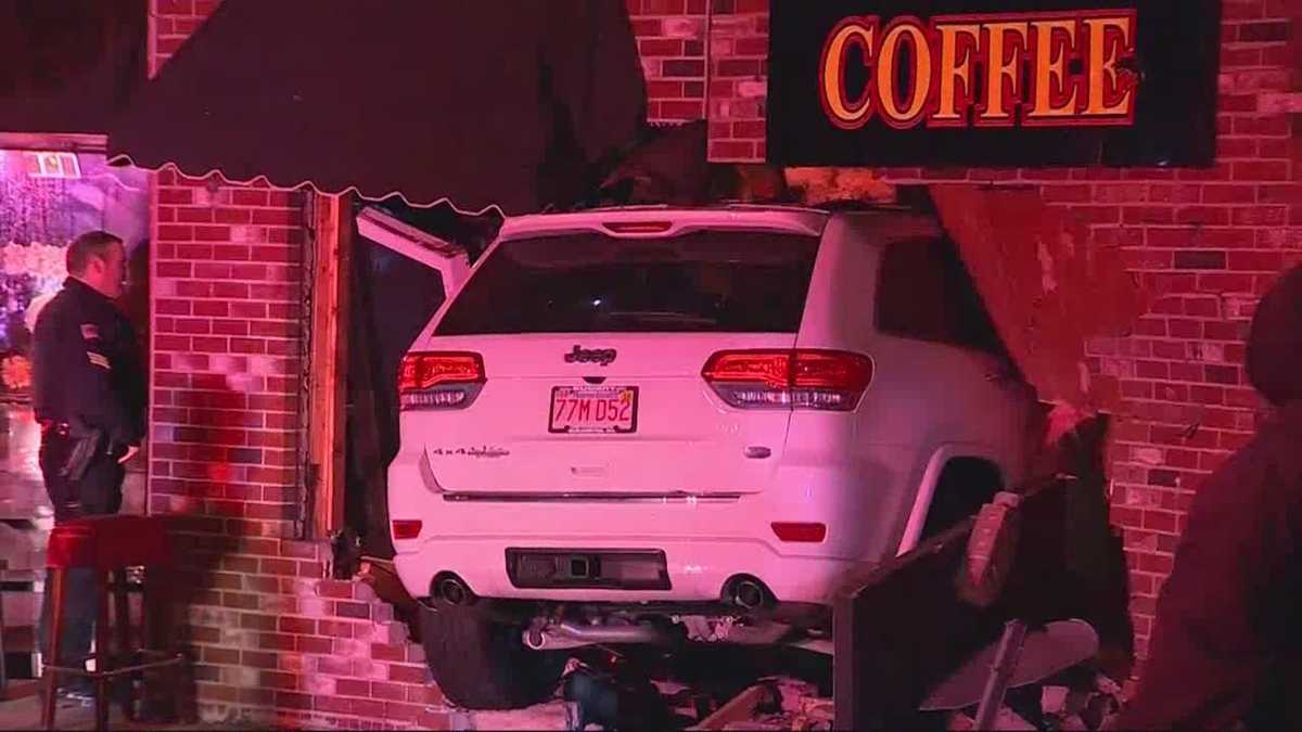 Driver Arrested After Suv Crashes Into Cafe
