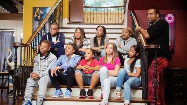 Brockton's 12-year-old Luis Rivera Jr. (center, bottom row), better known as Lil' Poopy, is one of five contestants on the new Lifetime reality series "The Rap Game," which premiered on Friday, Jan. 1, 2016.