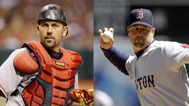 Red Sox Hall of Fame: Jason Varitek, Tim Wakefield honored