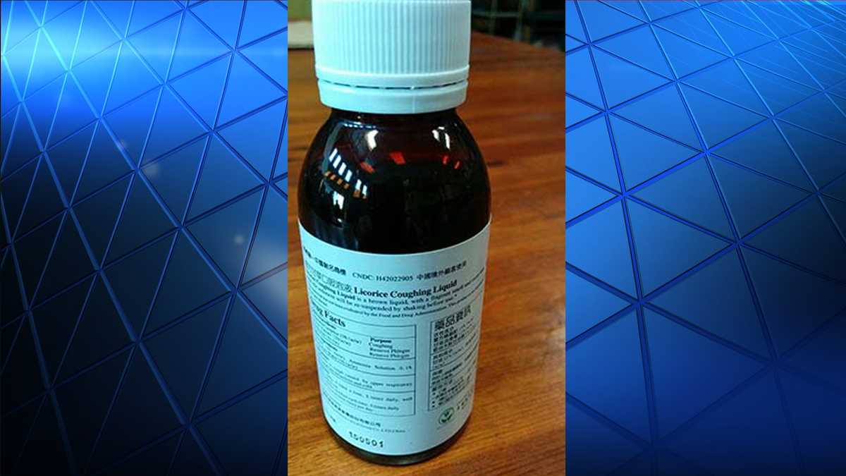 Company recalls cough syrup because it contains morphine