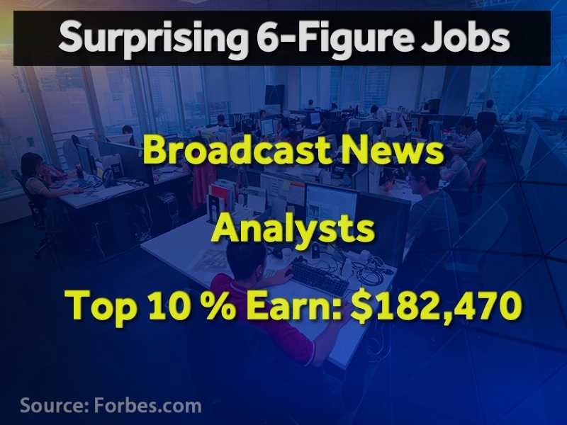 surprising six figure jobs