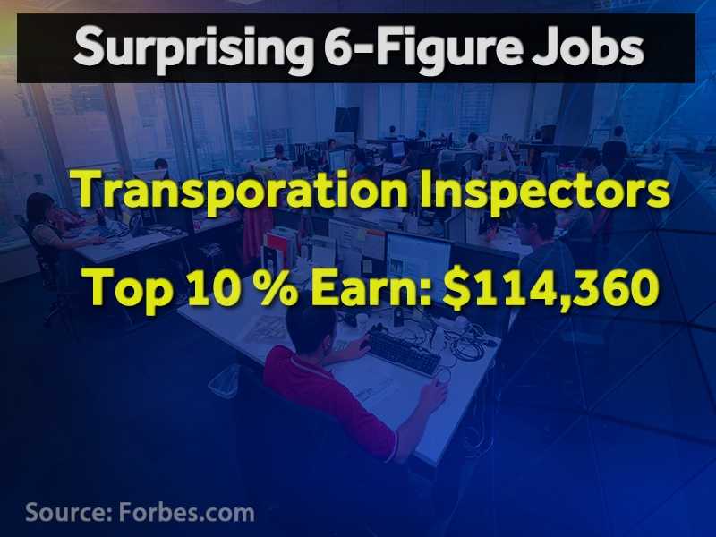 surprising six figure jobs