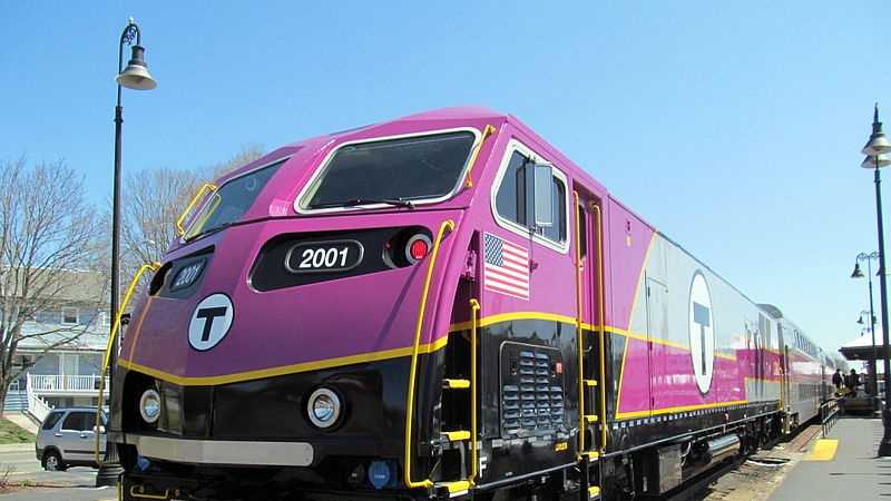MBTA Commuter Rail locomotive