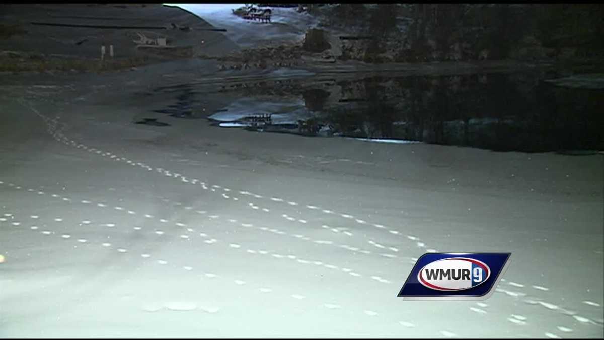 Man presumed dead after falling through ice