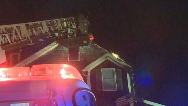 Family escapes two-alarm fire in Marblehead