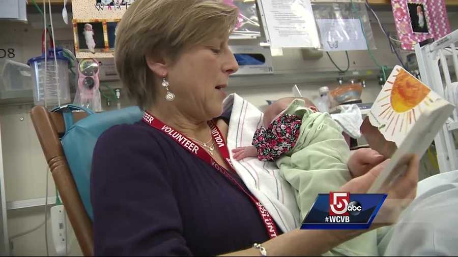 In tonight's "5 For Good" a Sherborn mother giving hundred of hours of her time to help the tiniest patients at Brigham and Women's Hospital.