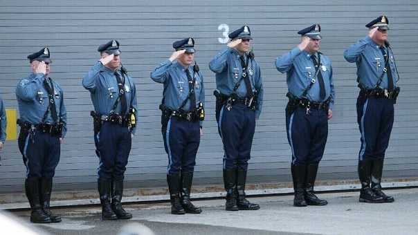 Law enforcement honor fallen State trooper Thomas Clardy