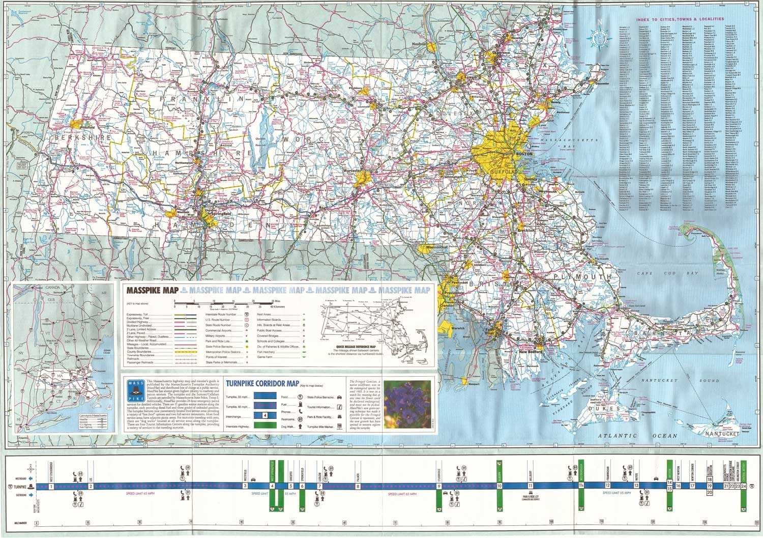 Historic Massachusetts Maps   38893978 Masspike Page 1990s Jpg 