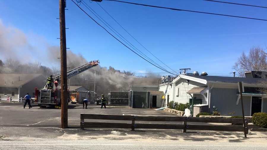 Fire breaks out at Wayland's Coach Grill Fire breaks out at Wayland's Coach Grill