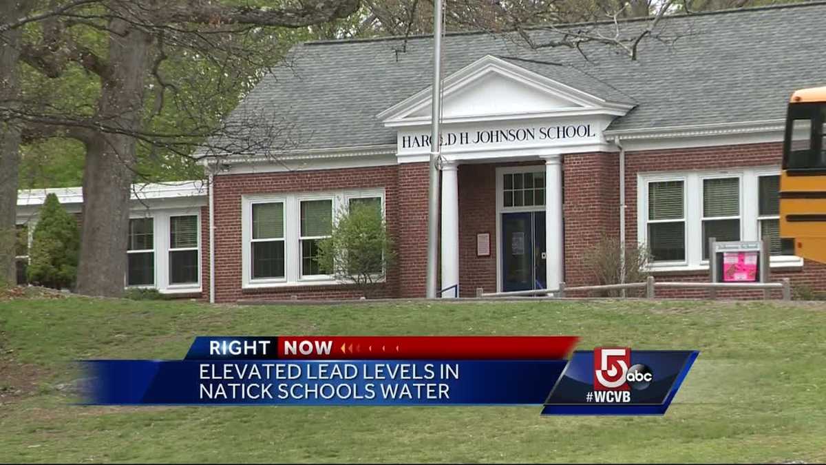 Natick school district responds to high levels of lead, copper in water