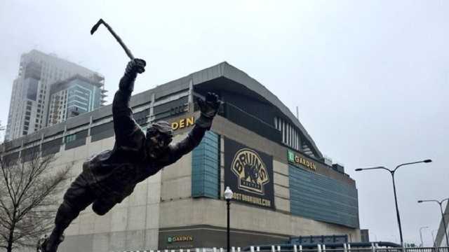 Bobby Orr Statue Moved From TD Garden Entryway 