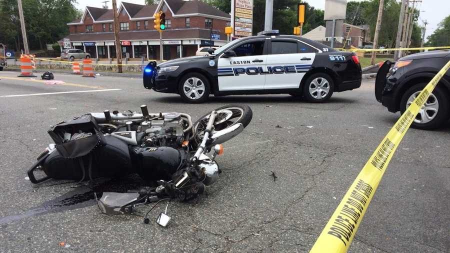 Man, 75, suffers head trauma in motorcycle crash