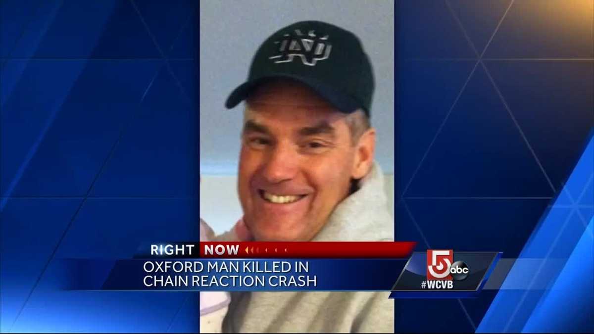 'He died instantly,' driver in fatal chain reaction crash says