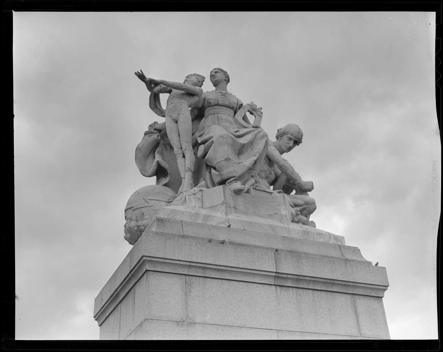 Historic Photos: Boston Statues And Monuments