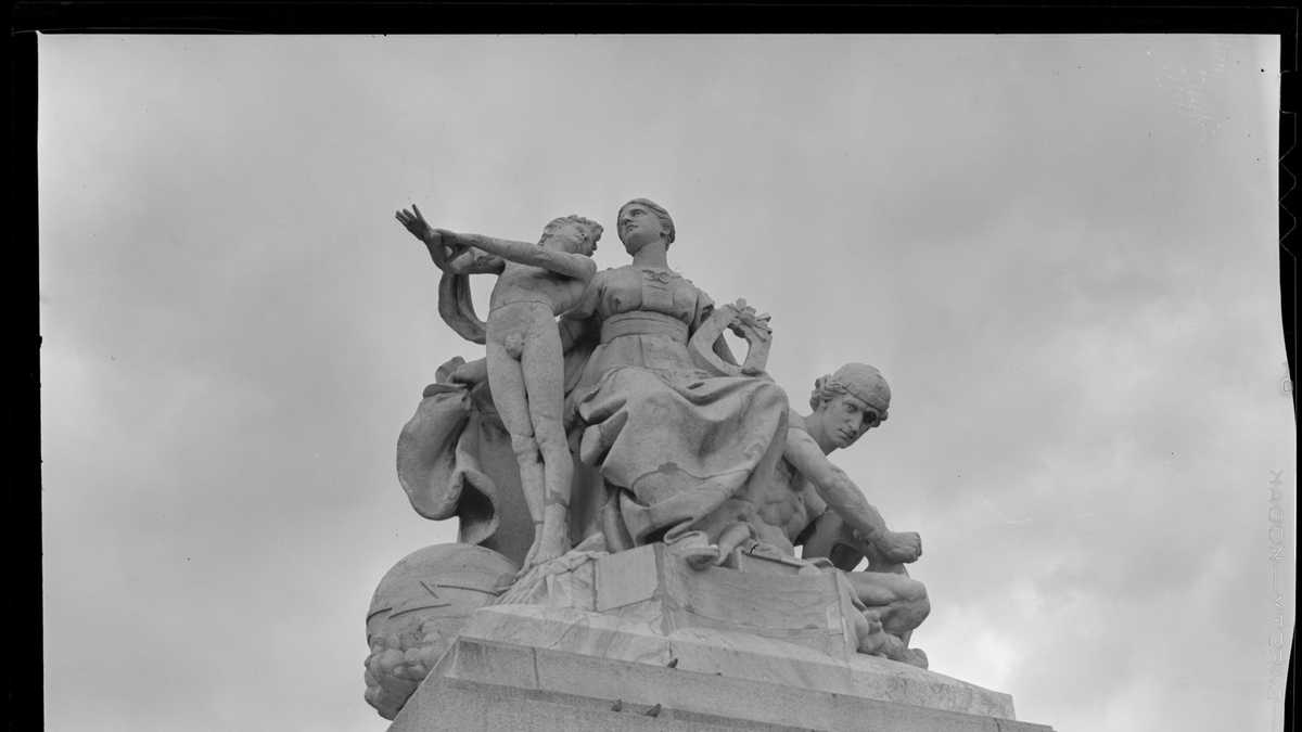 Historic Photos Boston Statues And Monuments