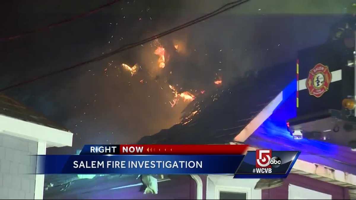 Two-alarm fire breaks out in Salem home