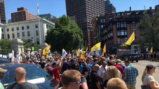 Gun Rights Advocates Rally At Mass State House