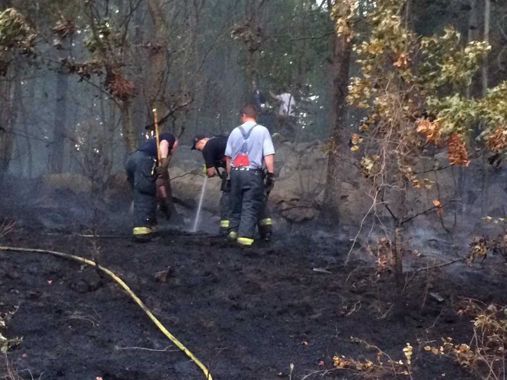 Multiple Fire Departments Respond To Brush Fires